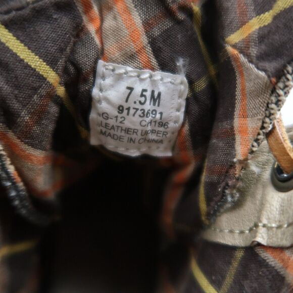 Sperry Shoes Womens 7.5 Boots Hikerfish Lace Up Moc Toe Leather Top Sider Brown - Picture 13 of 15